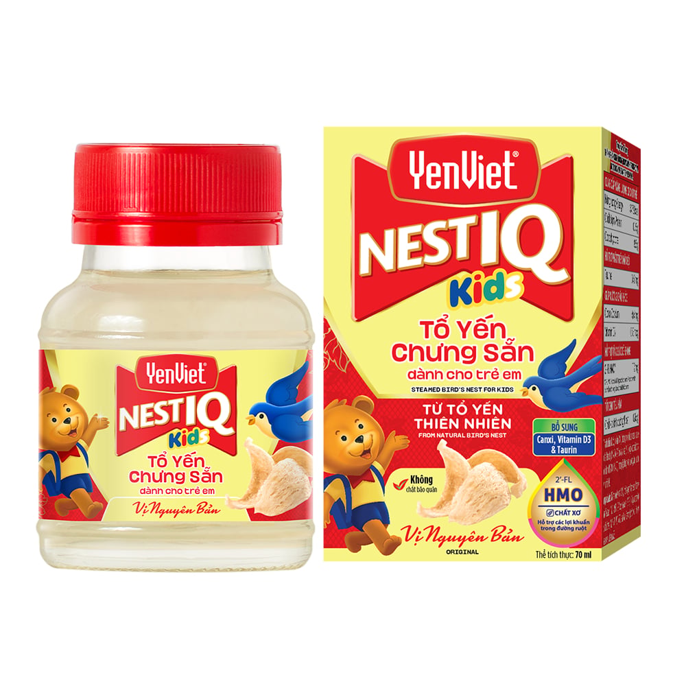 YẾN RED NEST 70ML GIÀU DINH DƯỠNG CHO MỌI LỨA TUỔI