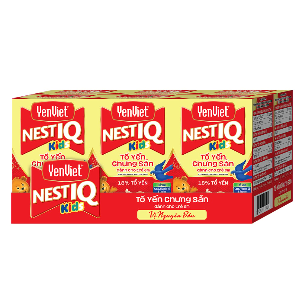Yến Việt Tổ Yến Nguyên Chất Chưng Sẵn Kids Nest IQ 70ml