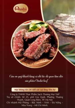 Tờ Rơi Bò Oushii