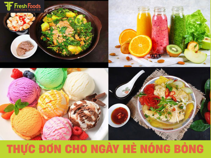 Ăn uống mùa hè - Những vấn đề lưu ý