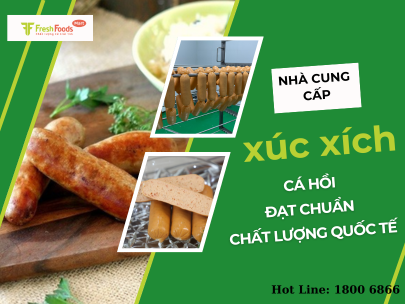Xúc Xích Cá Hồi Atlantic: Sản Phẩm Sáng Giá Cho Thực Đơn Nhà Hàng Cao Cấp