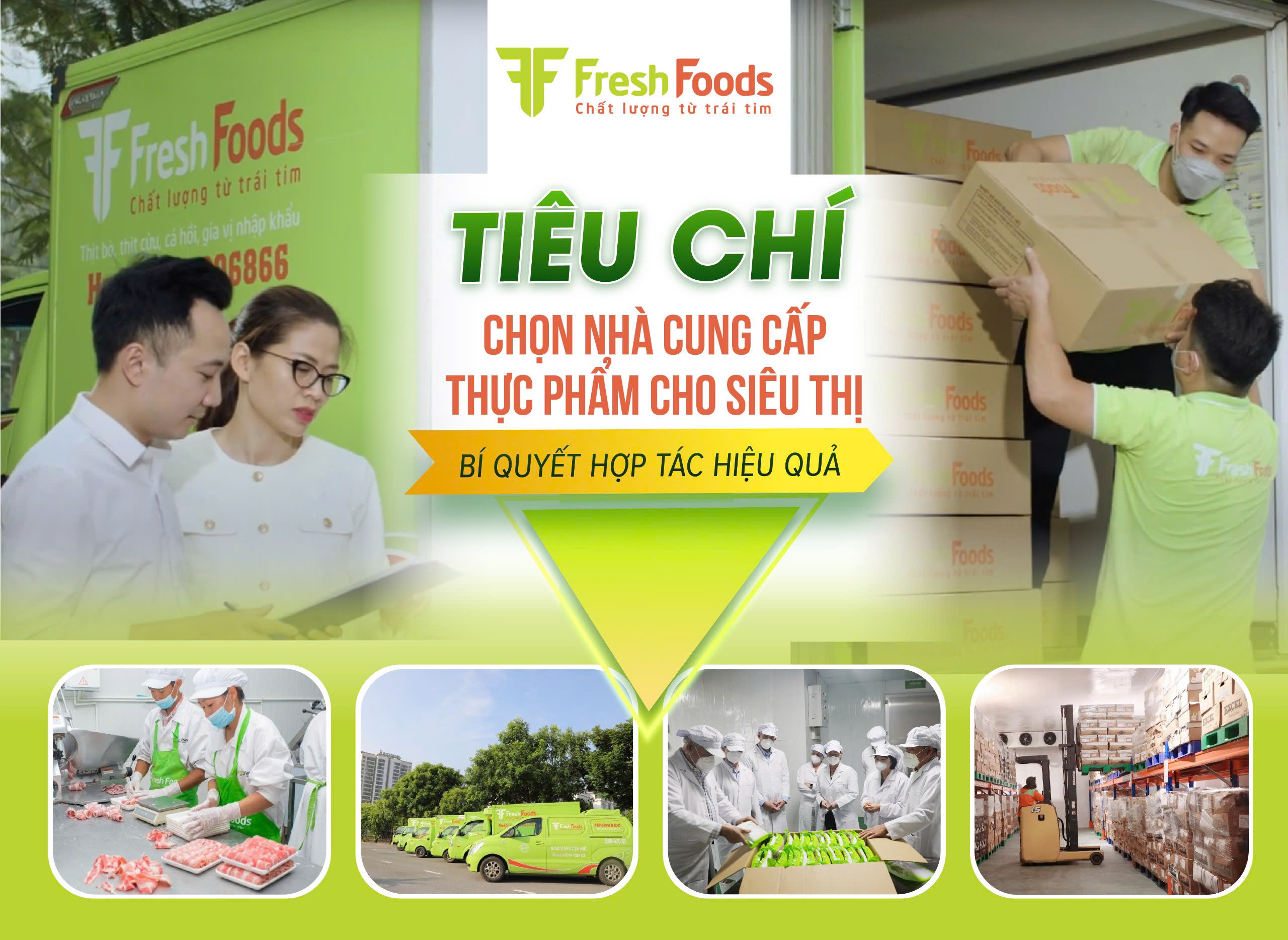 Tiêu chí chọn nhà cung cấp thực phẩm sạch cho siêu thị: Bí quyết hợp tác hiệu quả