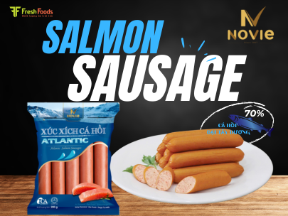 Xúc Xích Cá Hồi Atlantic Novie: Câu chuyện độc đáo về sự kết hợp giữa cá hồi và xúc xích