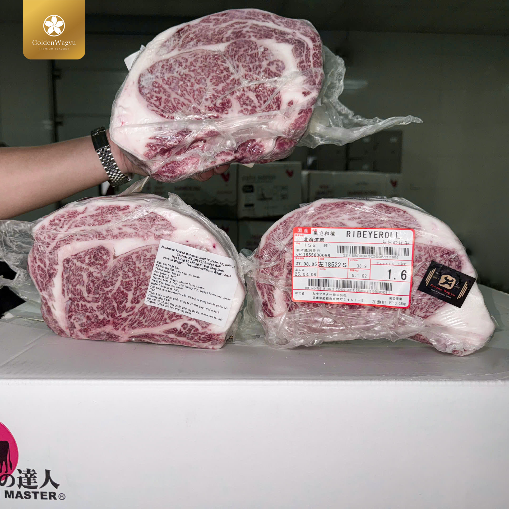 Tuyệt Tác Ẩm Thực: Furano Wagyu - Ribeye Roll (BMS 12) Hương Vị Thanh Khiết