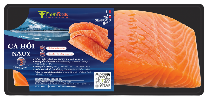 Fillet Cá Hồi Nauy Tươi Nhập Khẩu - Giá Sỉ Tốt | T&P FreshFoods