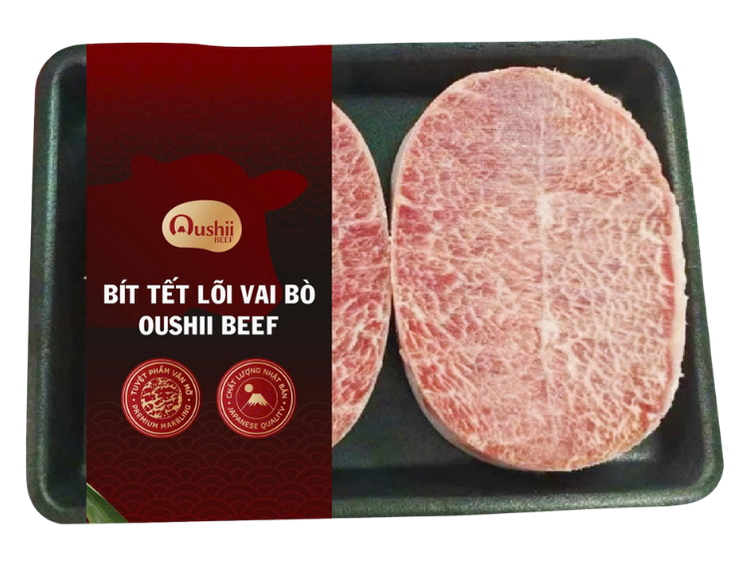 Bít tết Lõi vai Oushii Beef