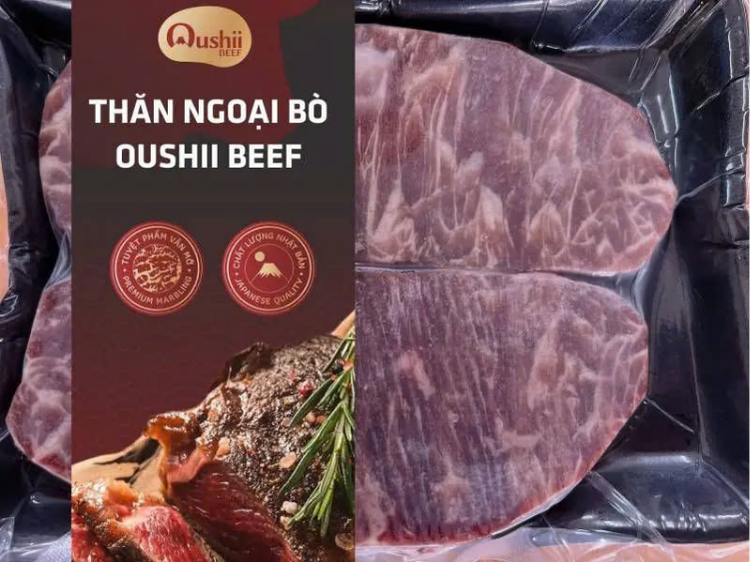 Bít tết Thăn ngoại Oushii Beef