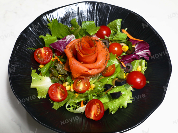 Cá hồi xông khói lạnh Novie (vị Herb)
