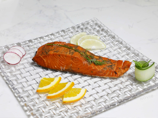 Cá hồi xông khói nóng Novie (vị Herb & Butter)