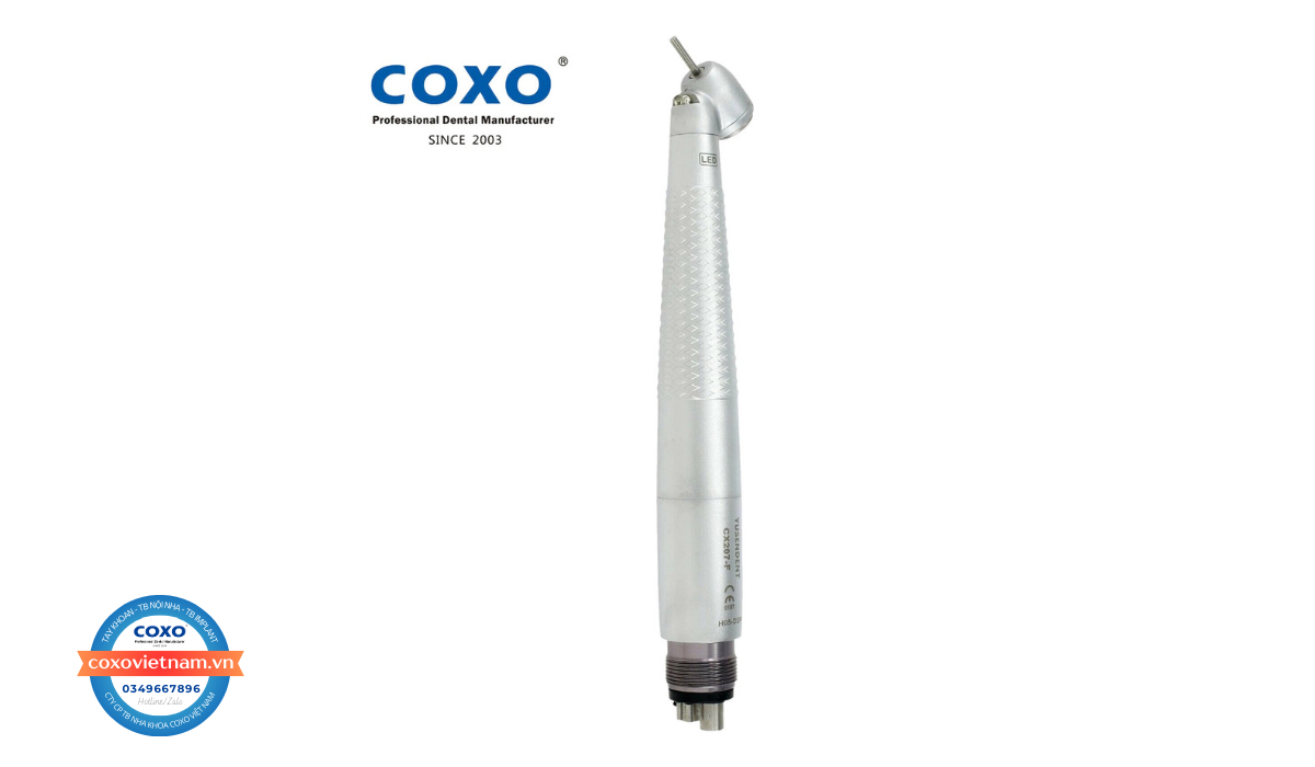 Tay khoan nhanh COXO chếch 45 độ có đèn