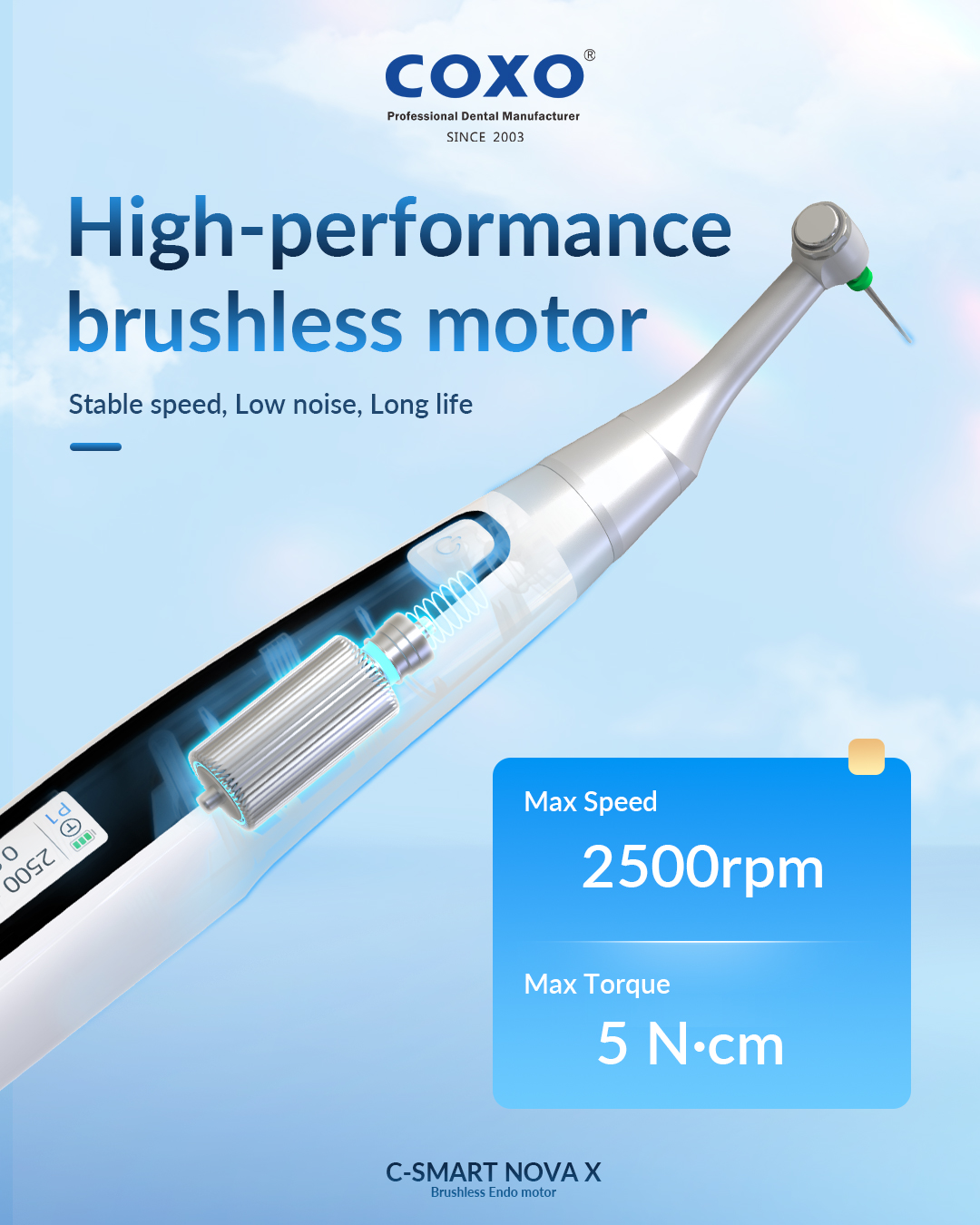 Máy nội nha tích hợp đvc C-SMART NOVA X