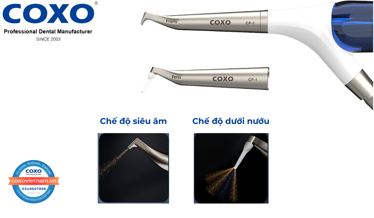Đầu thổi cát COXO 2 in 1 CP-1