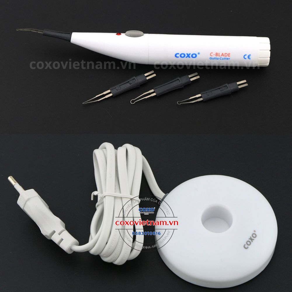 Máy cắt gutta Coxo C-BLADE, máy cắt côn bằng nhiệt Coxo, máy cut cone gutta coxo