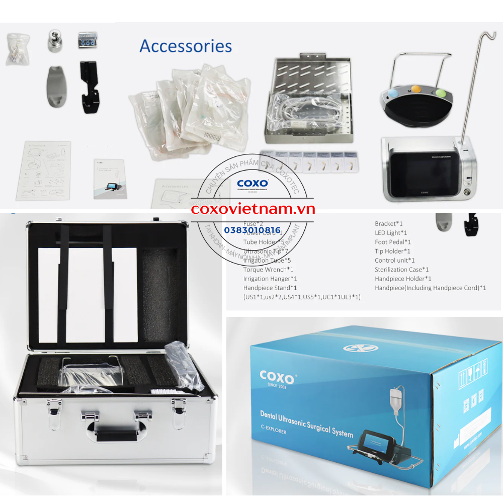 May phau thuat Piezotome COXO C-Explorer, may nho rang sieu am Coxo (1)