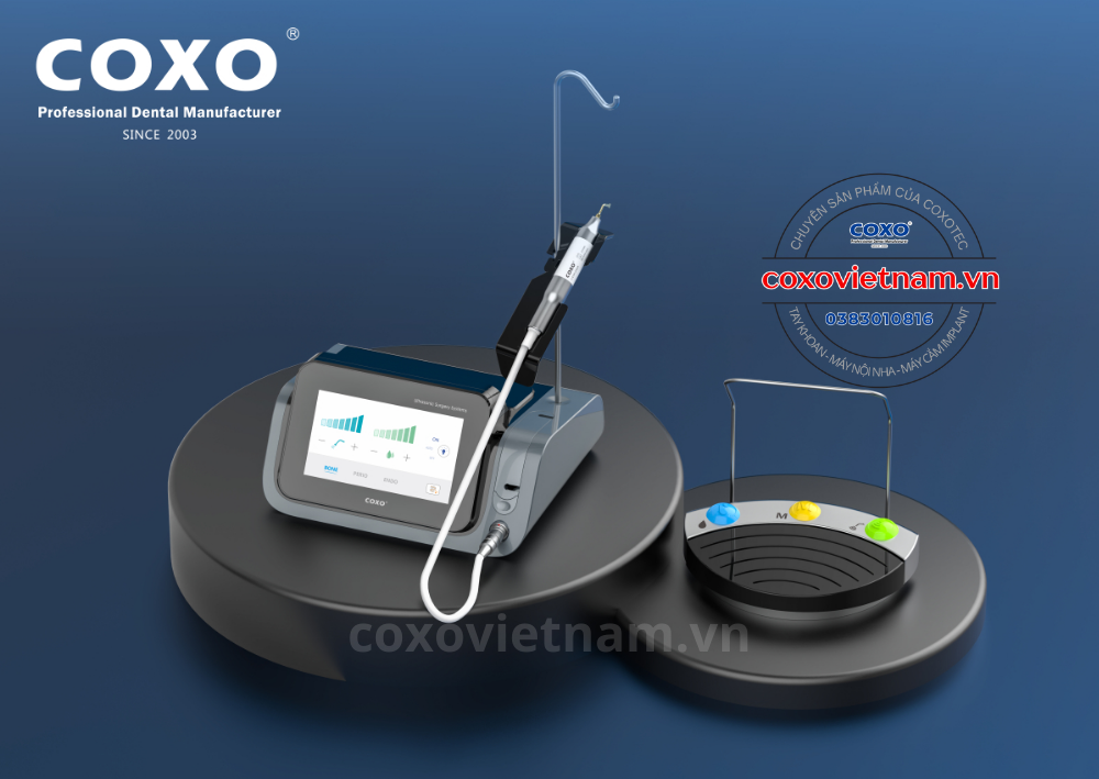 May phau thuat Piezotome COXO C-Explorer, may nho rang sieu am Coxo (1)