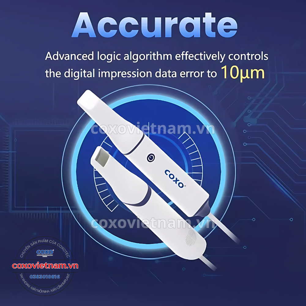 Máy scan trong miệng COXO DL-300P - Thiết bị quét 3D kỹ thuật số nha khoa tiên tiến COXO Intra Oral Scanner - DL-300P