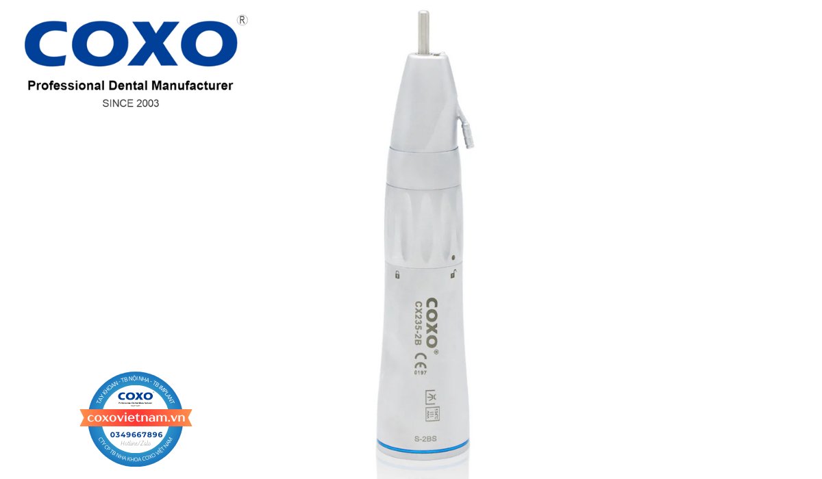 Tay khoan phẫu thuật đầu thẳng không đèn S-2BS