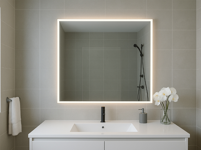 Gương tròn hay gương vuông? Chọn gì để hợp với không gian nhà bạn?