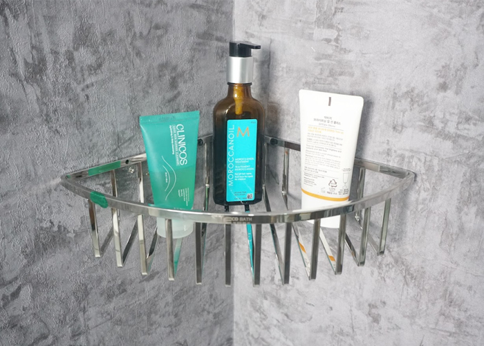 3 Lưu ý quan trọng khi mua kệ góc phòng tắm online