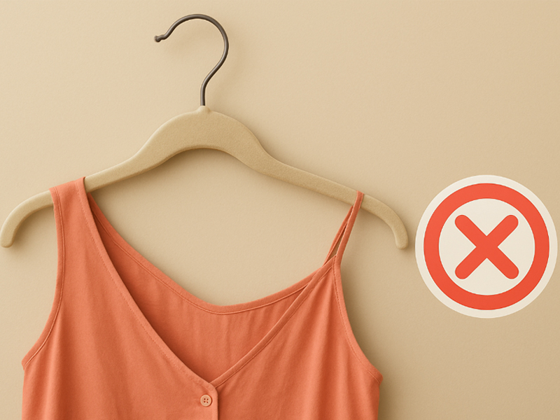 6 Lỗi dùng móc áo khiến quần áo nhanh hỏng và cách khắc phục