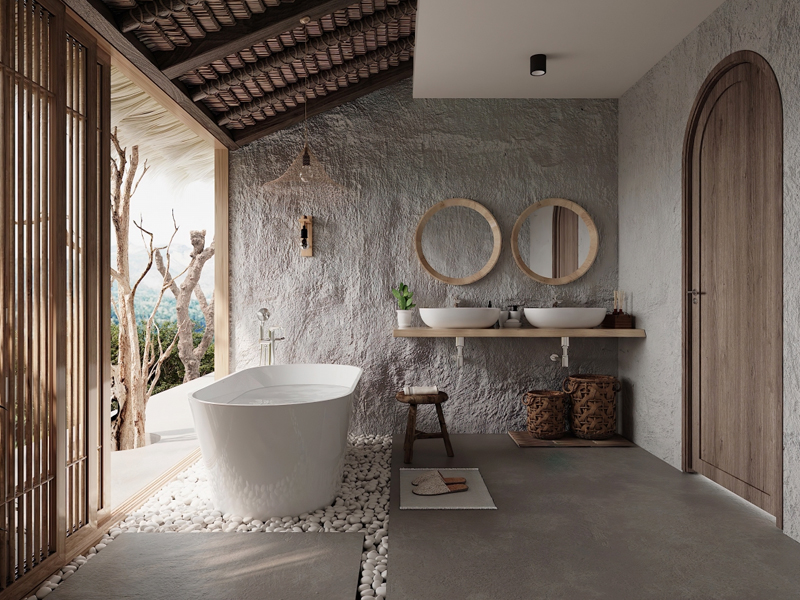 Phòng Tắm Mở – Xu Hướng Thiết Kế Hay Chỉ Là Trò PR Cho Đẹp?