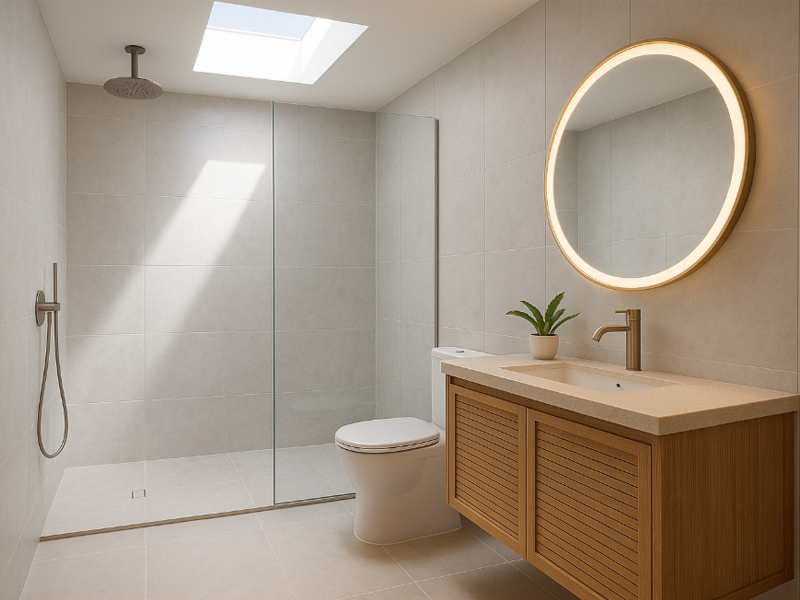 Thiết Kế Phòng Tắm: Đẹp Quá Nhưng... Lệch Khí! phải làm sao?