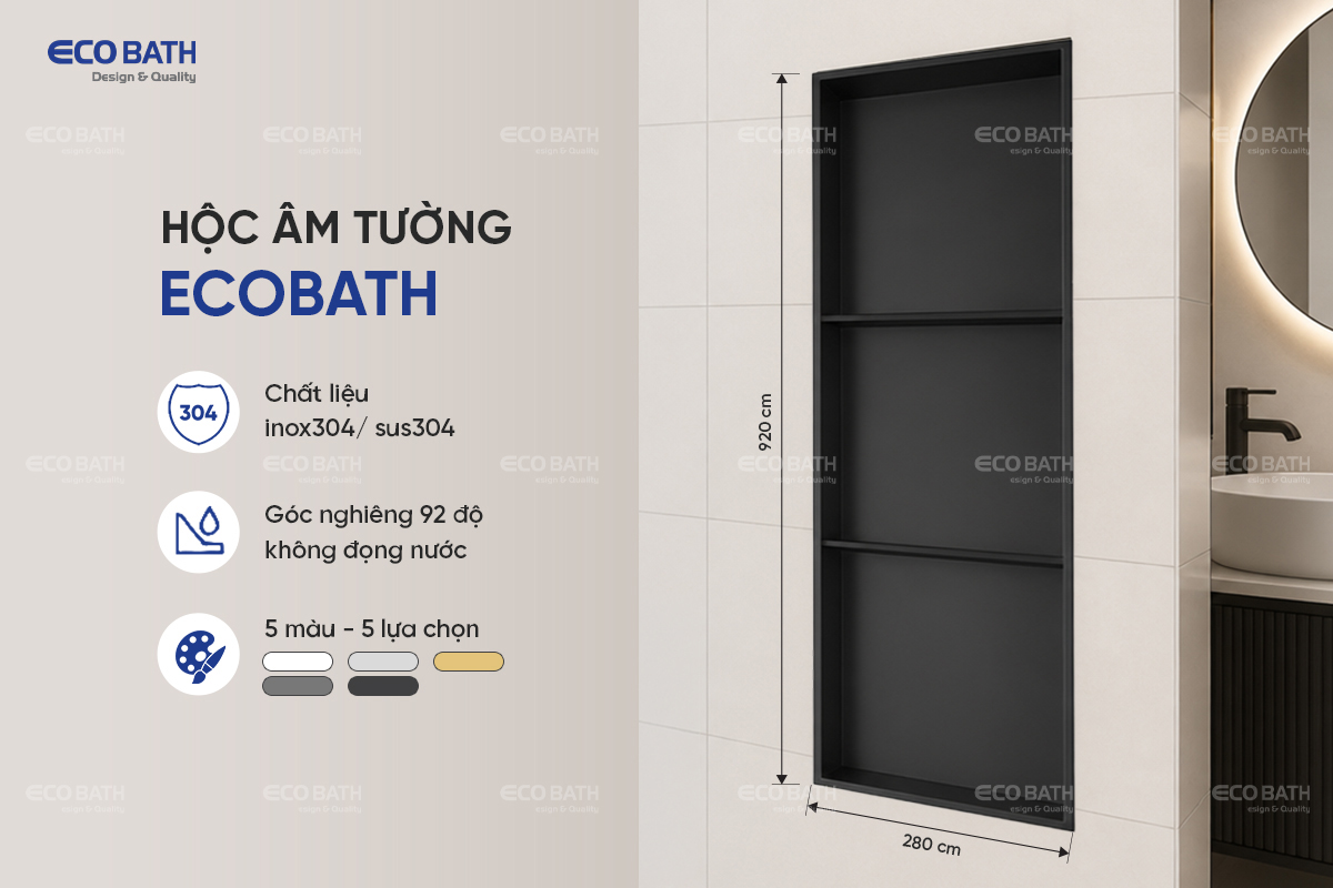 Bạn đã biết hết công dụng của hộc âm tường chưa?