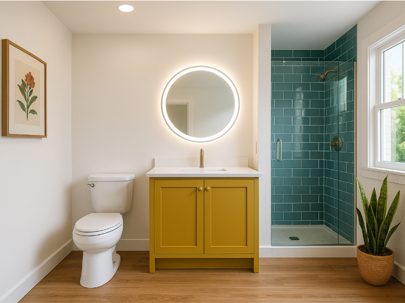 Phòng tắm không phải là... “kho xả” của căn nhà