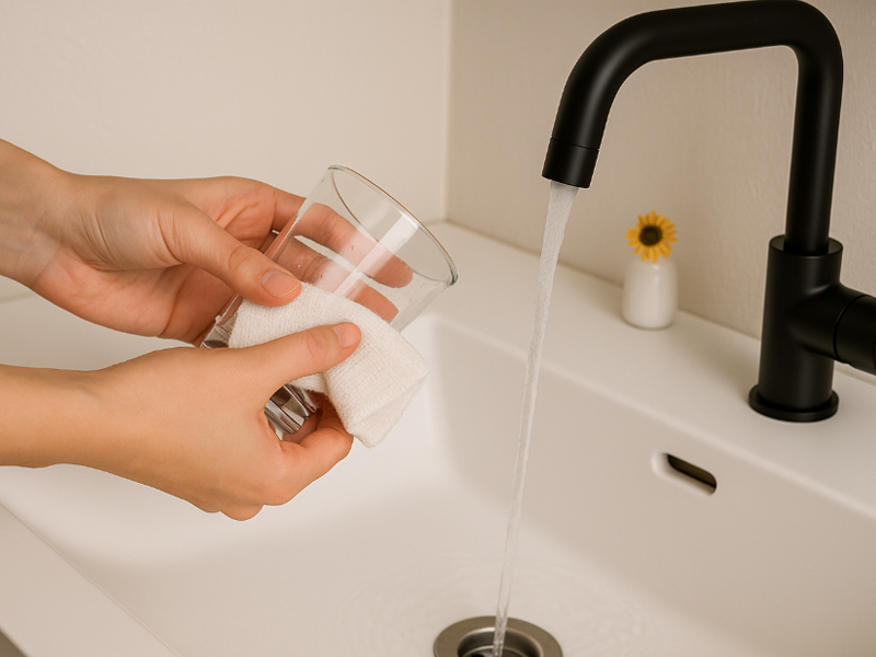 vệ sinh cốc thường xuyên