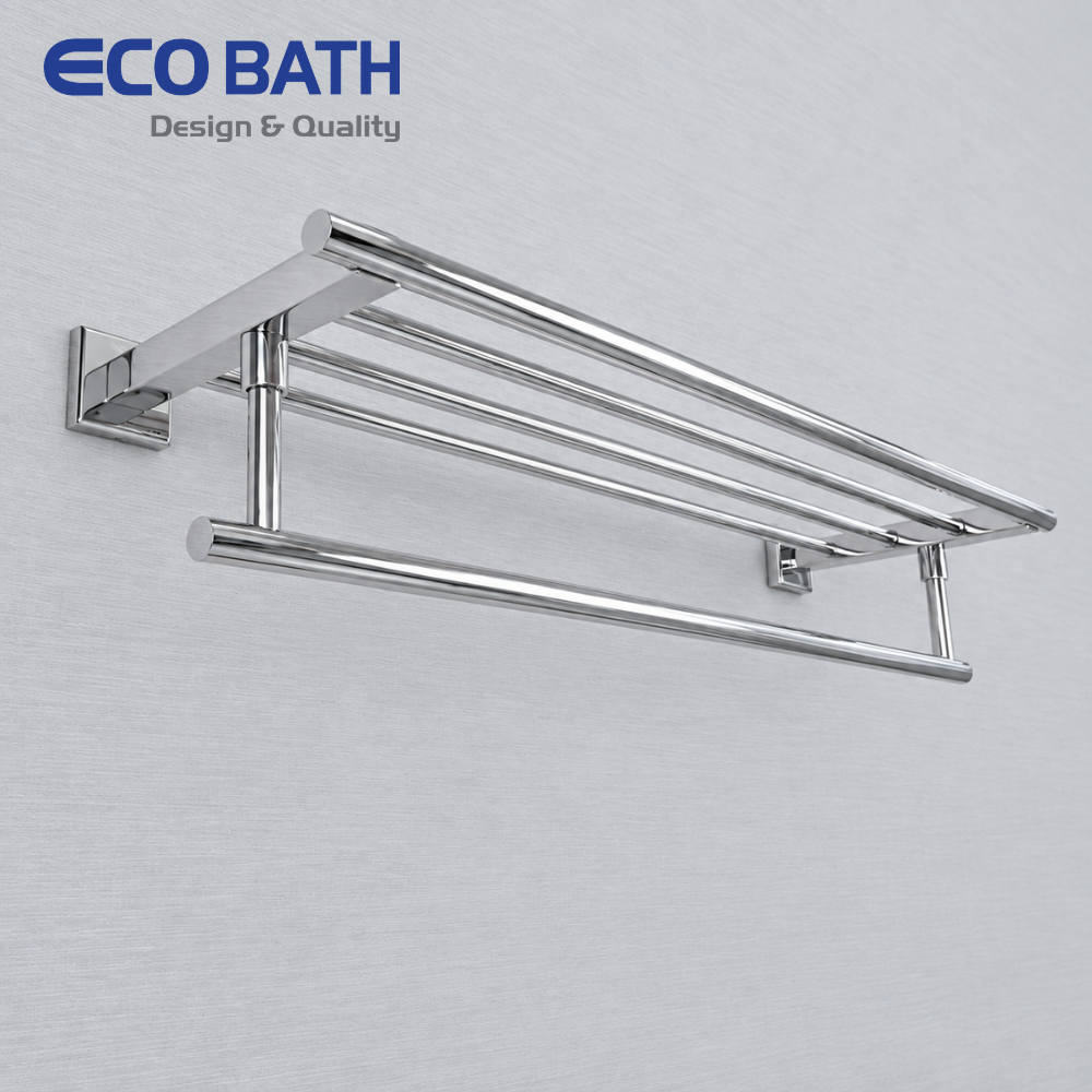 Vắt khăn giàn EC262-12 màu inox bóng