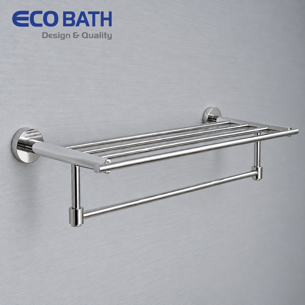 Vắt khăn giàn EC261-12 màu inox bóng