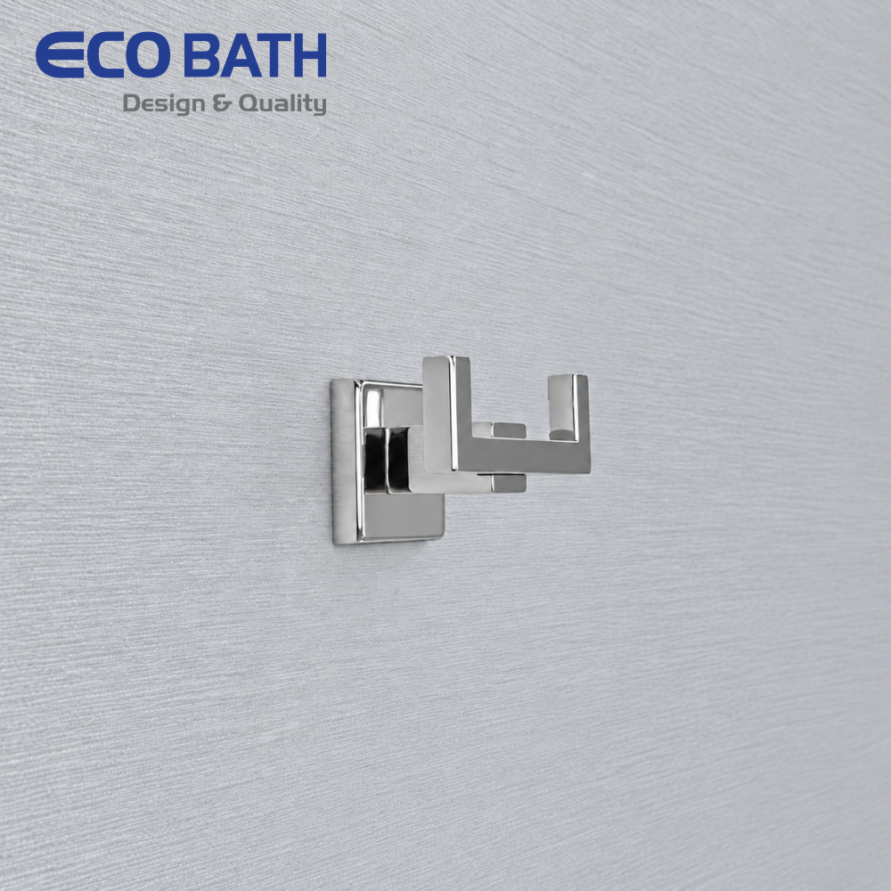 Móc áo Ecobath EC262-04 màu inox bóng