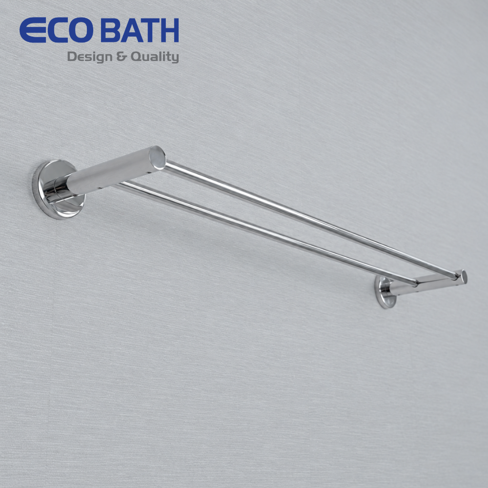 Vắt khăn đôi EC263-09 màu inox bóng