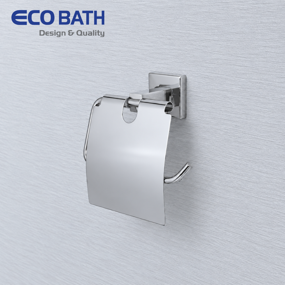 Lô giấy Ecobath EC262-03 màu inox bóng