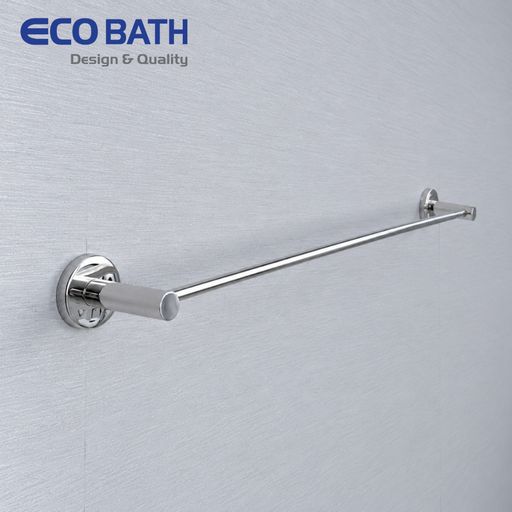 Vắt khăn đơn EC263-08 màu inox bóng