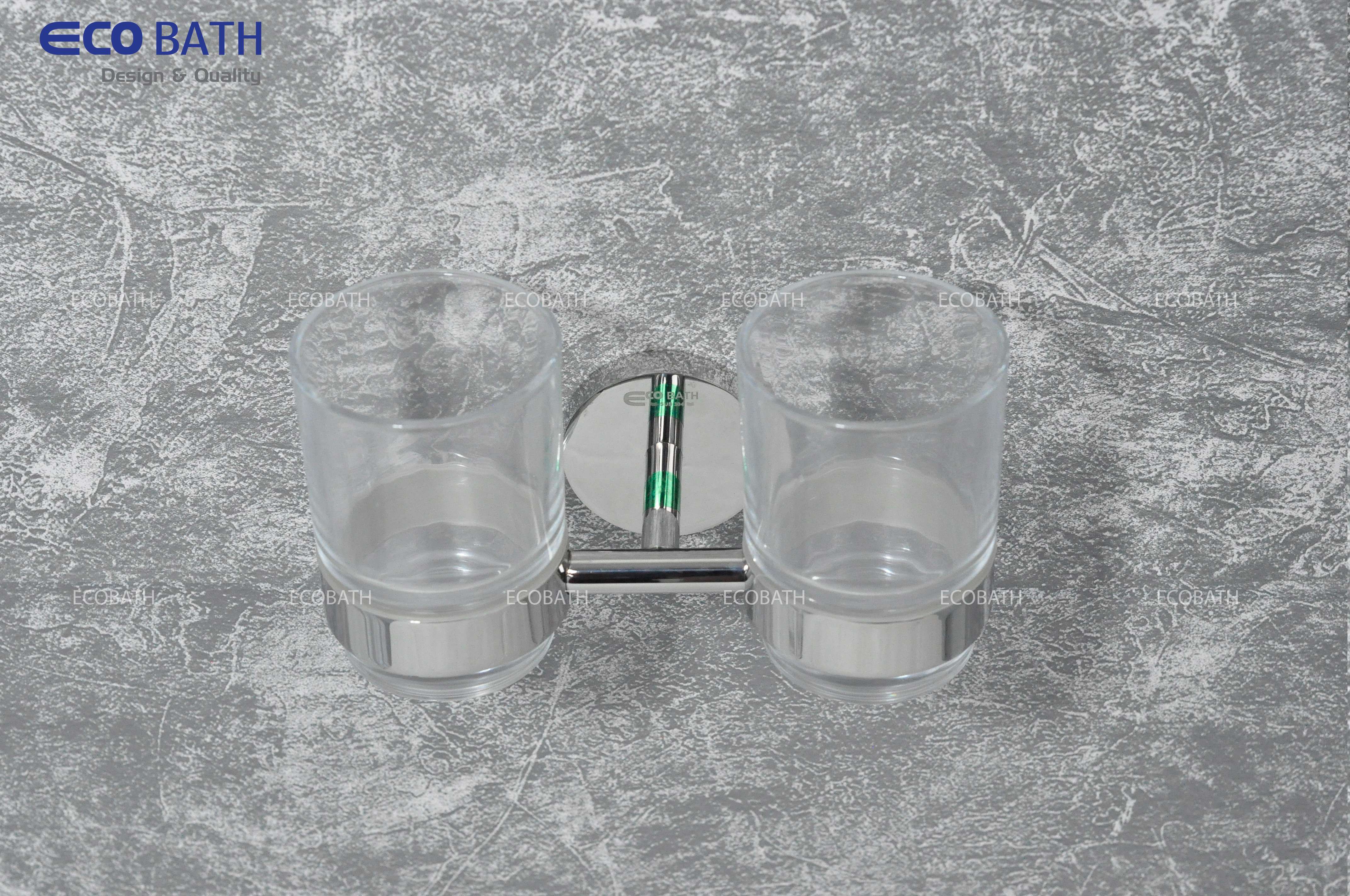 Kệ cốc EcoBath EC270-10 đánh bóng