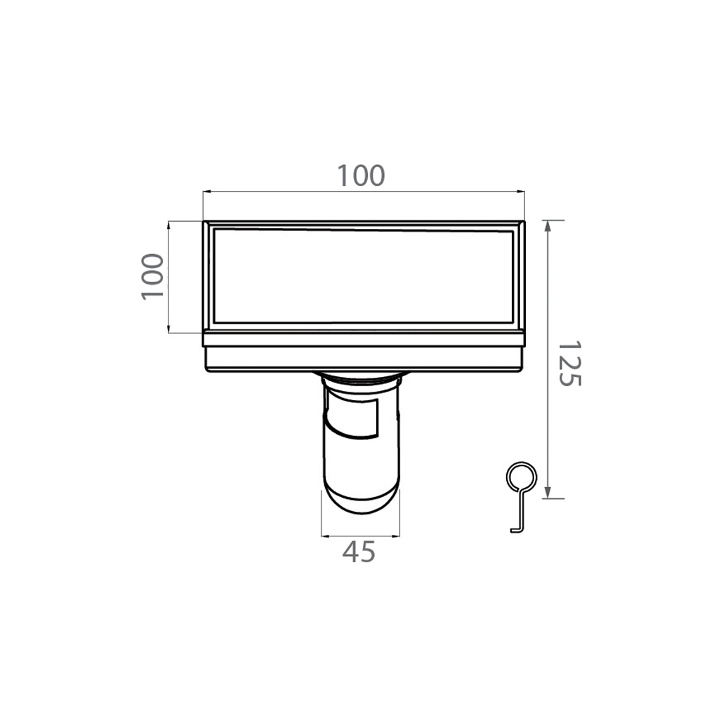 Ga thoát sàn EcoBath EC1072