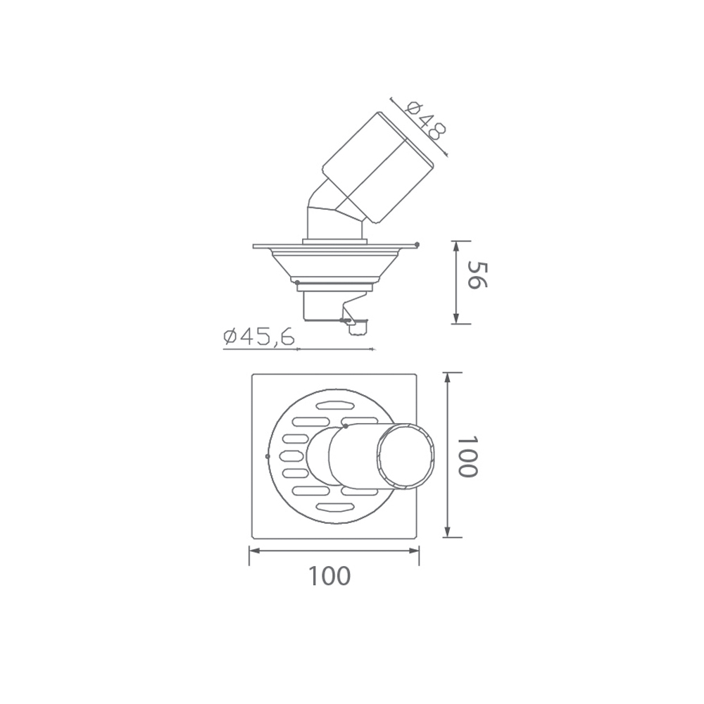 Ga thoát sàn EcoBath EC1077