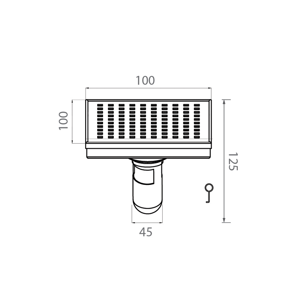 Ga thoát sàn EcoBath EC1082