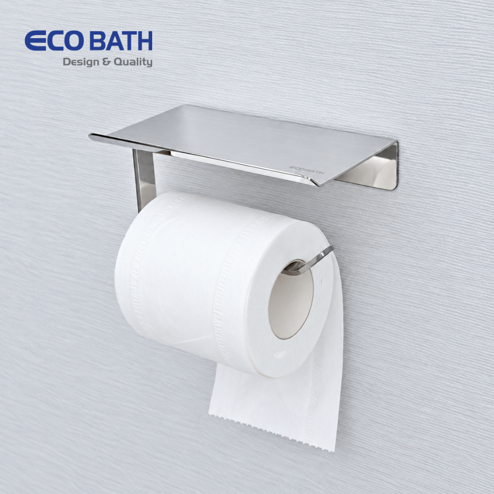 Lô giấy Ecobath EC3064 màu inox bóng