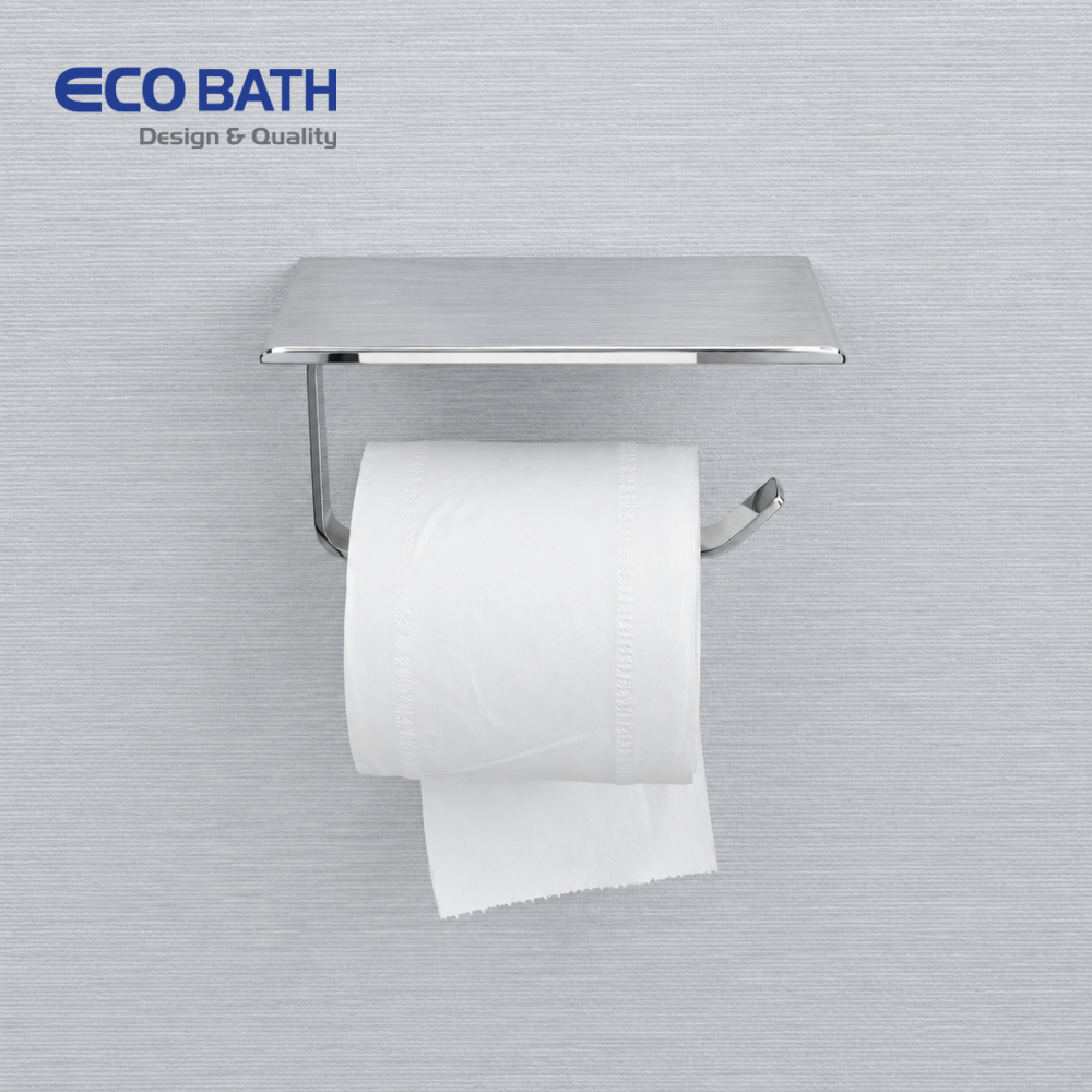 Lô giấy Ecobath EC3064 màu inox bóng