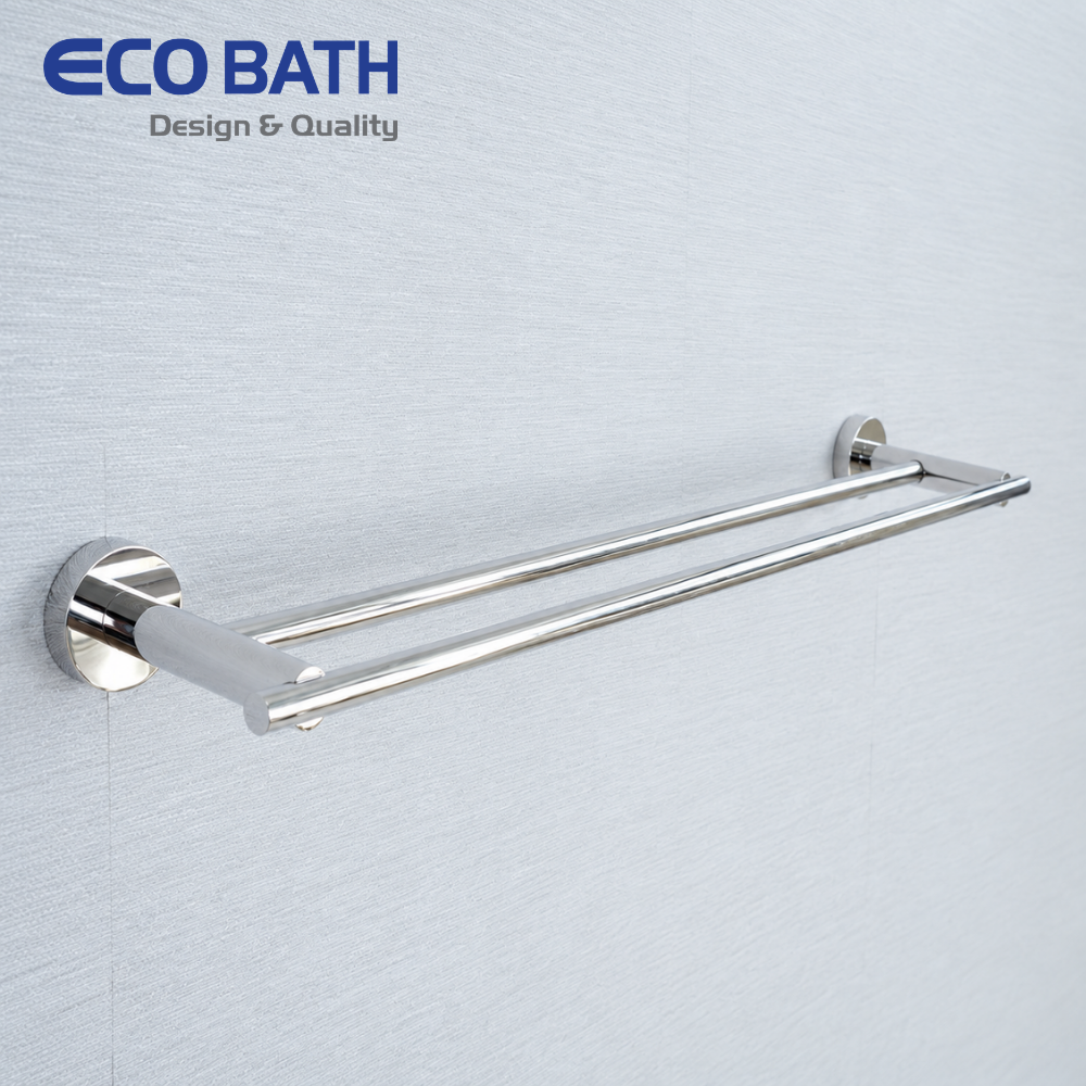 Vắt khăn đôi EC261-09 màu inox bóng
