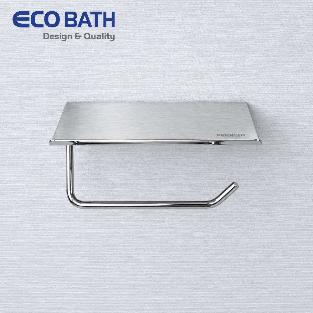Lô giấy Ecobath EC263-03 màu inox bóng