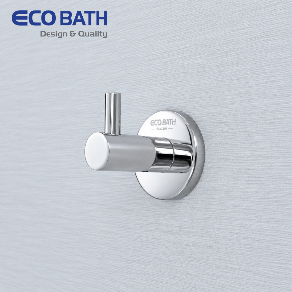 Móc áo Ecobath EC263-04 màu inox bóng