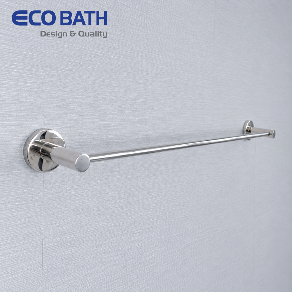 Vắt khăn đơn EC263-08 màu inox bóng
