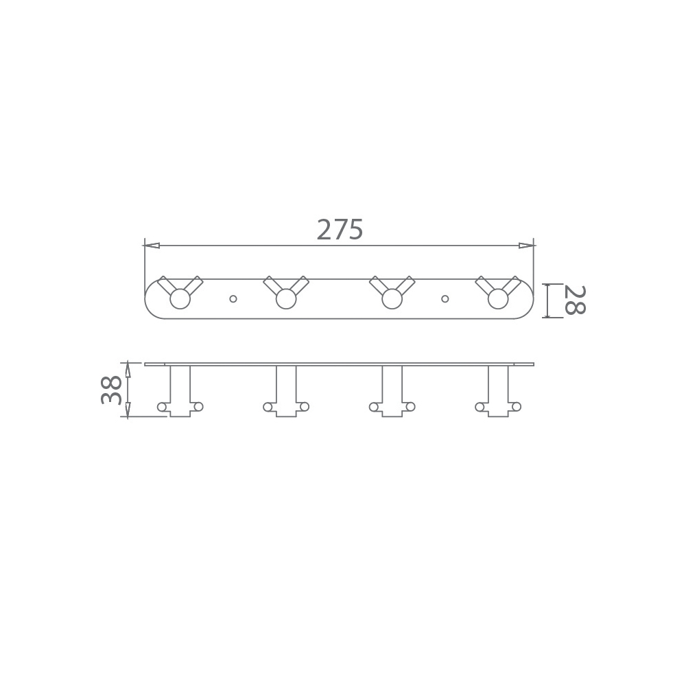 Móc áo EcoBath EC2007-4