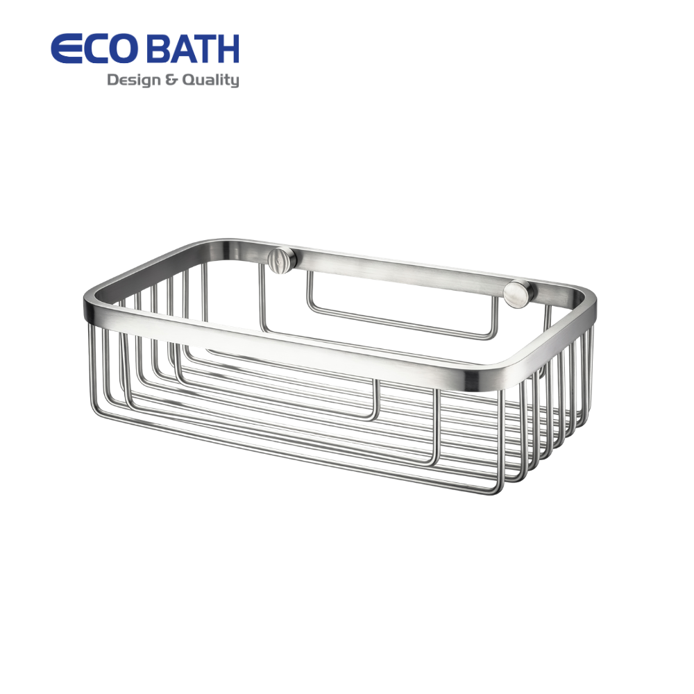 Kệ phòng tắm EcoBath EC4076-1 màu inox bóng