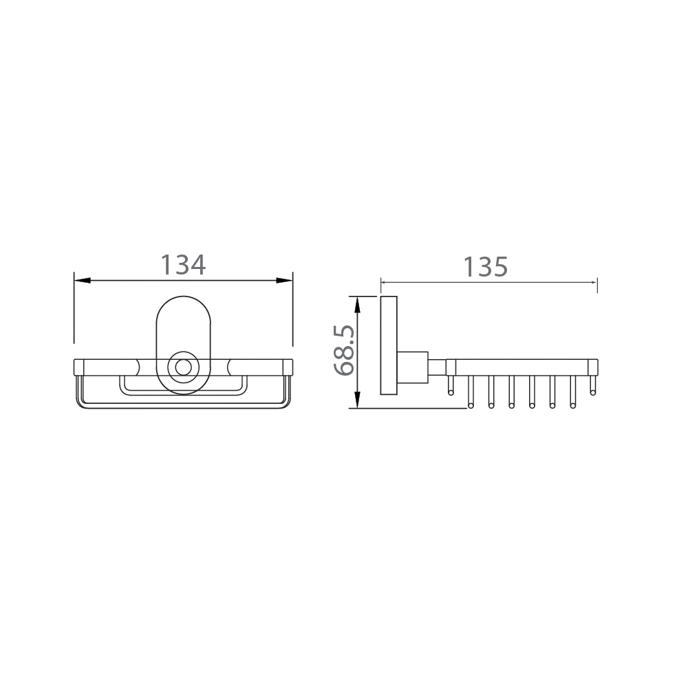 Kệ xà phòng EcoBath EC220-01
