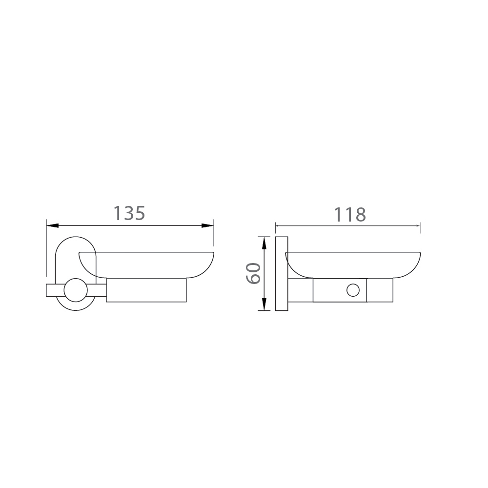 Kệ xà phòng EcoBath EC220-02