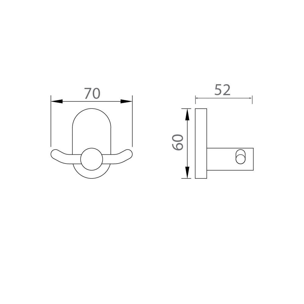 Móc áo EcoBath EC220-04